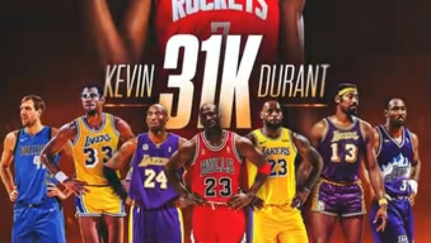 杜兰特升至历史第八，里夫斯罚球看傻绿军，快船内讧视频流出！