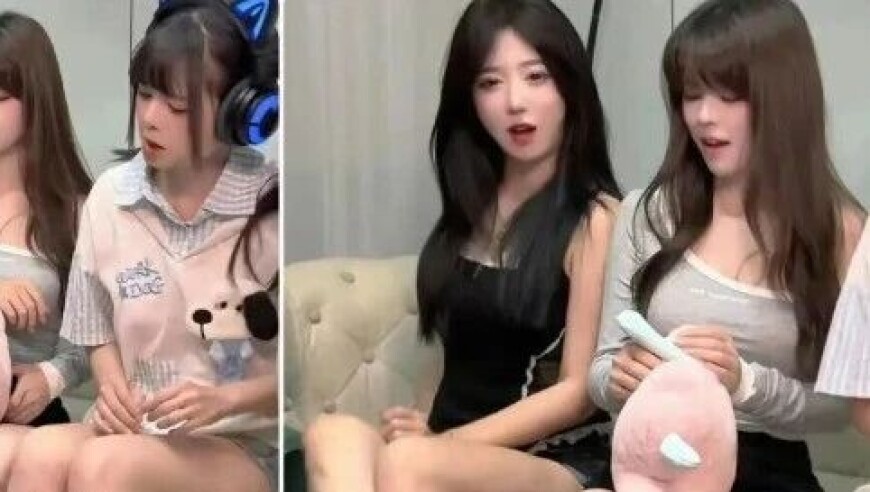 主播互蹭热度？火线妹呆妹儿沫子直播比腿长，小众用处惊呆众人！
