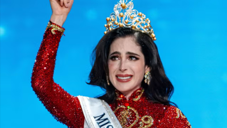 25岁墨西哥女模加冕“环球小姐”，争议大，父亲被曝跟赛事主席签过3亿合同