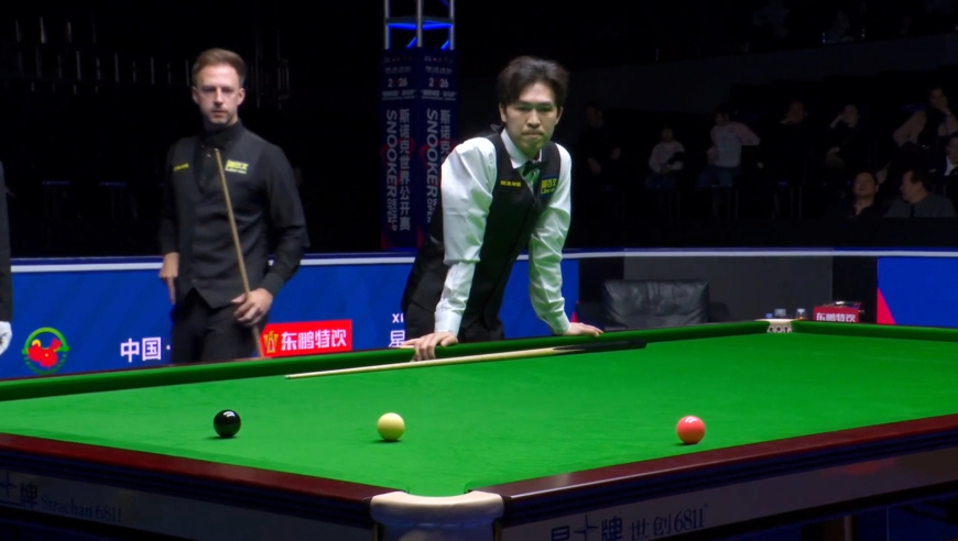一波三折！塔猜亚粉球意外失误，决胜局战至黑球1分绝杀小特
