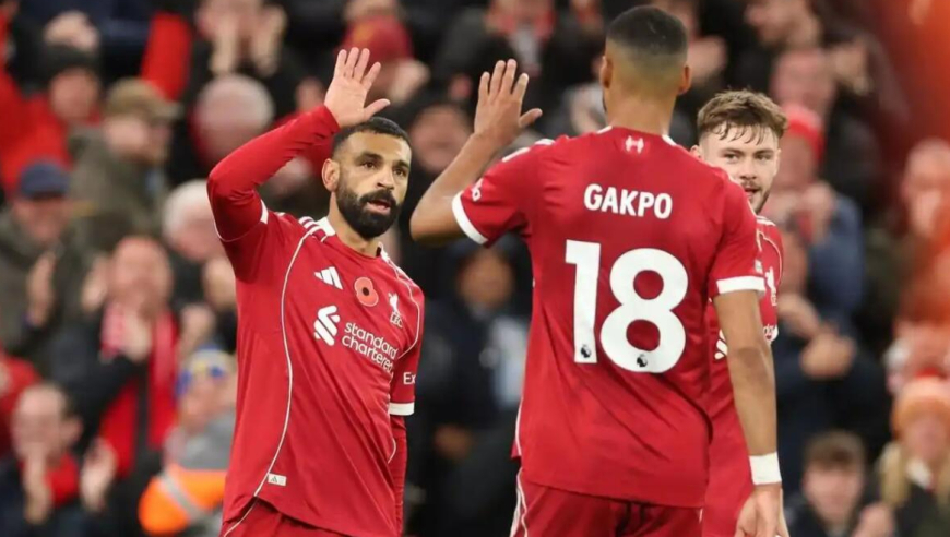 英超-终结英超4连败！利物浦2-0维拉暂升第3，萨拉赫连场破门，大马丁送礼