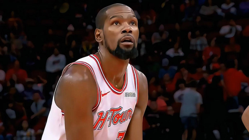 这就是死神！杜兰特首节火力全开连拿9分包揽火箭三分钟全部得分