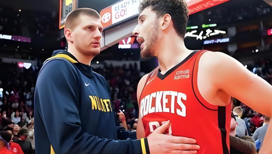 约基奇对位申京全过程：约基奇金鸡独立+申京梦幻脚步上演巅峰对决