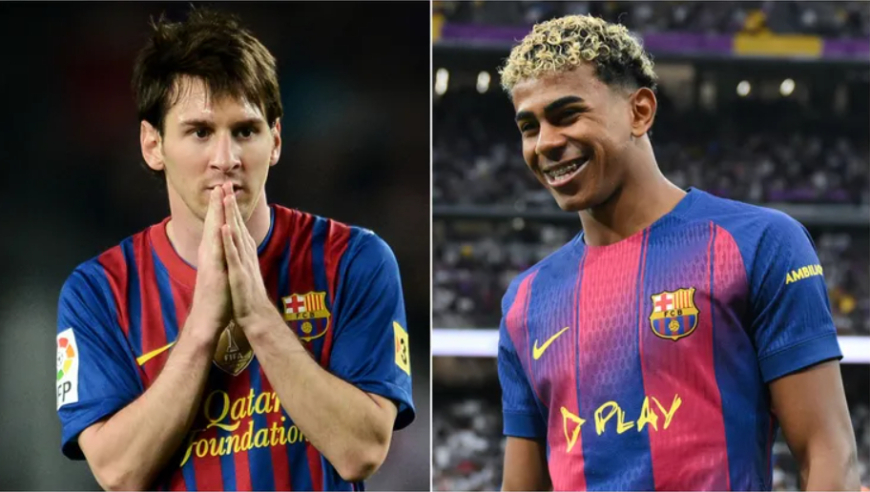 18岁亚马尔为巴萨攻入第40球：梅西达成这一成就用了多久？