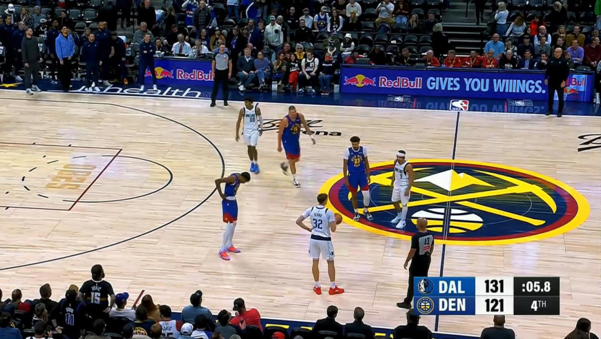 独行侠掘金最后三分钟：弗拉格带队轰出9-0 浓眉补扣双状元联手定胜局