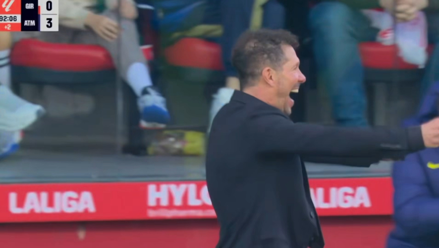 西蒙尼笑开花！慢镜还原三粒神仙球戏耍对手防线，马竞3-0赫罗纳