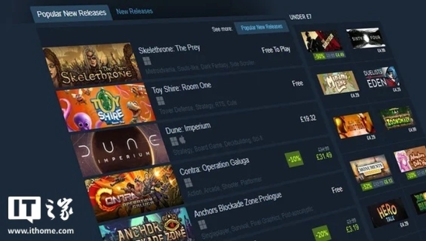研究显示：72%的开发者认为Steam在PC游戏领域处于垄断地位