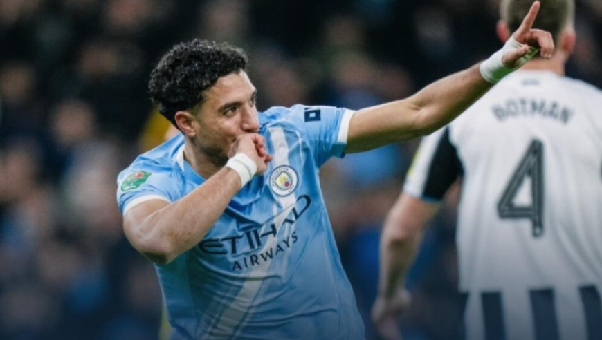 联赛杯-决赛会师枪手！曼城3-1总比分5-1双杀纽卡，马尔穆什双响