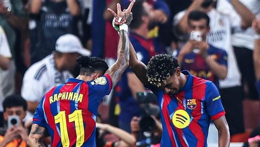 巴萨29岁巨星上演征服：MVP+5连杀皇马+进7球！佛爷欣赏