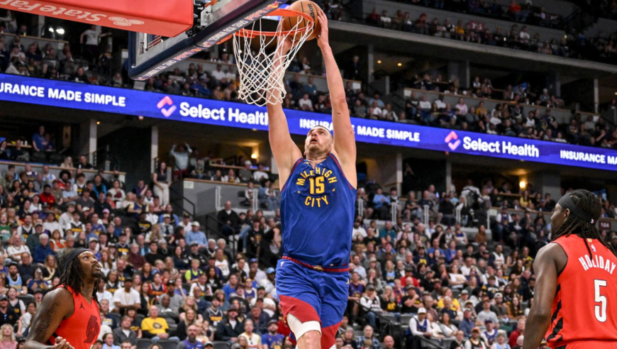 生涯第192次三双！约基奇18中10砍22分14板14助：正负值+19