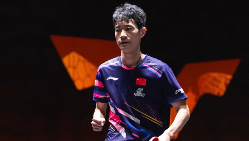 先胜张本智和，再灭法国超新星！排名113国乒小将3-2晋级男单16强