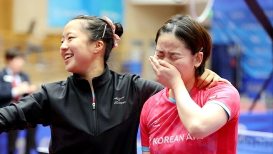 她是孙颖莎老乡，放弃中国籍归化韩国，时隔10年绝杀夺冠跪地泪崩