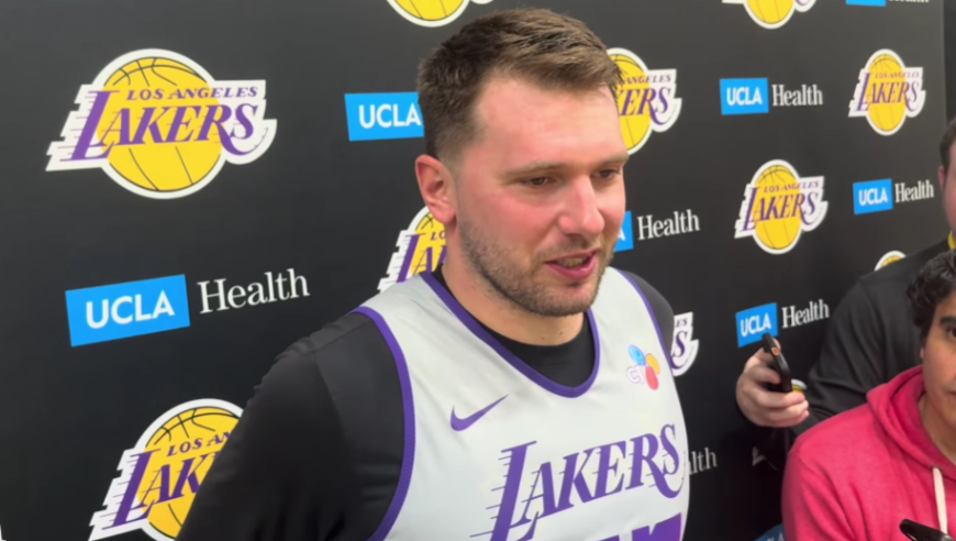 湖人全员健康出战快船！东契奇正式复出 里夫斯解除上场时间限制