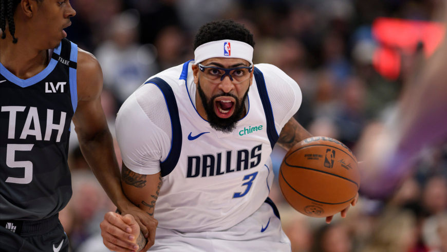 伤不起！浓眉对爵士21+11集锦：关键时刻受伤离场成比赛转折点