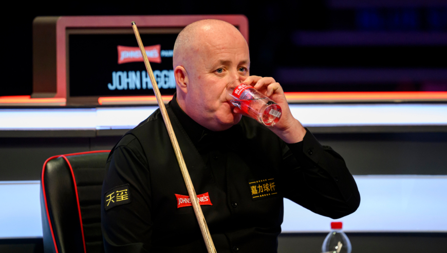 赵心童vs希金斯第二局 巫师单杆114分扳回一城