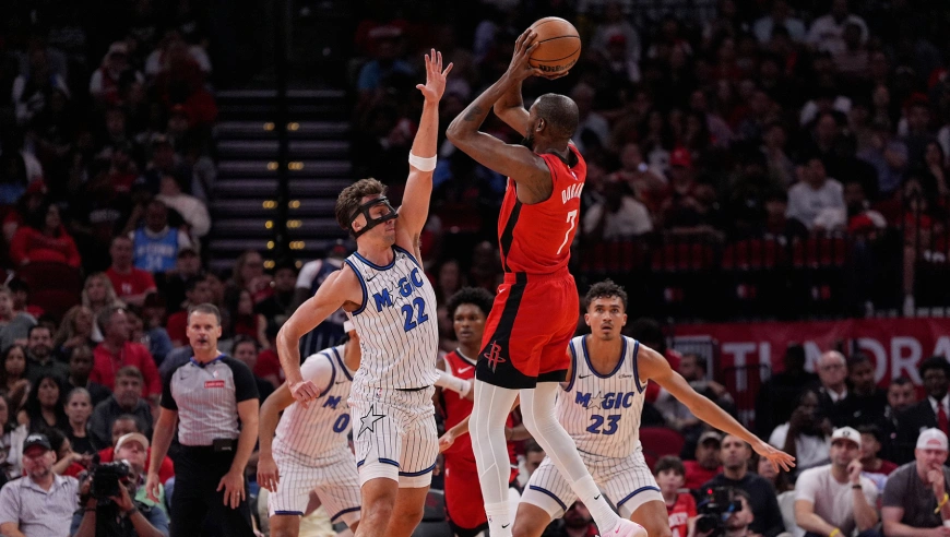 火箭魔术关键球合集：申京勾手绝平 杜兰特末节加时赛两次死神跳投