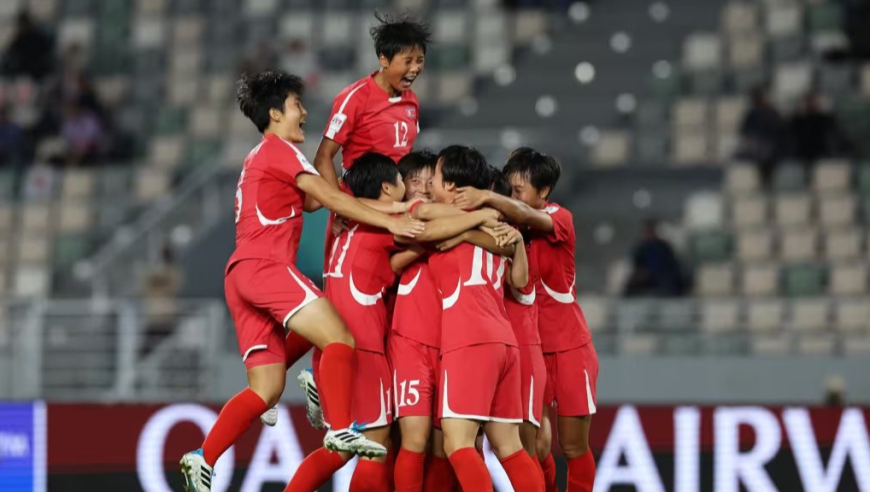 女足世少赛：朝鲜2-0十人巴西挺进决赛 六战全胜轰22球剑指卫冕