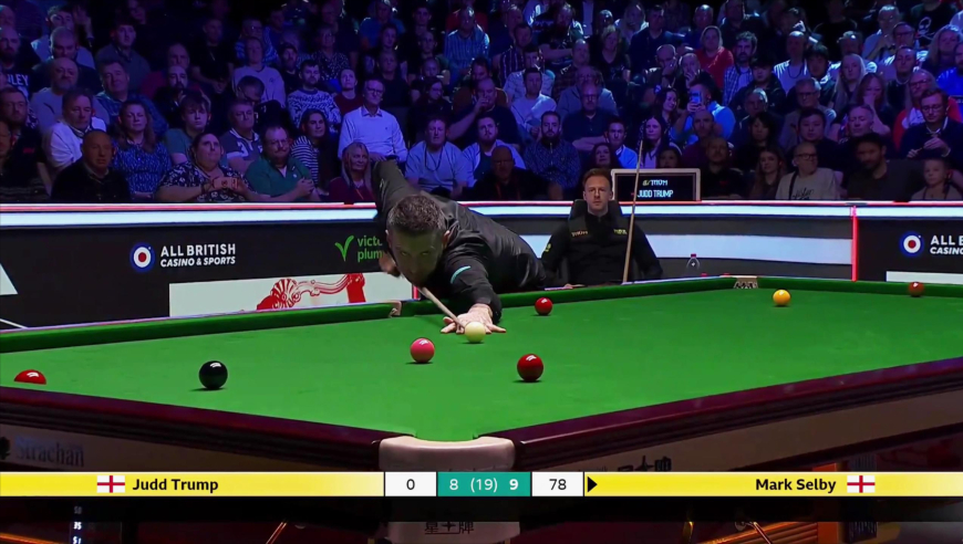 决胜局69分一锤定音！塞尔比力压特鲁姆普，三夺英锦赛桂冠