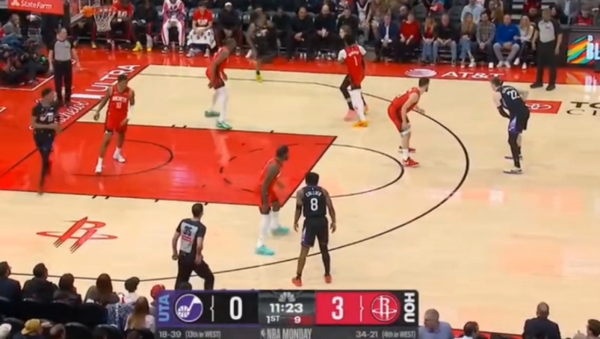 杜兰特带领球队大胜爵士!回顾火箭对阵爵士全场表现