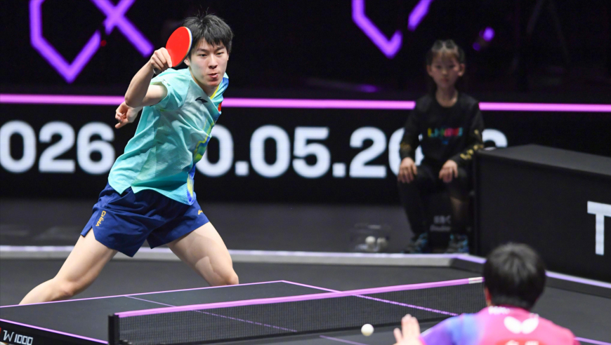 国乒新星一战封神！爆分击败张本智和，连斩三位世界名将 | 上场