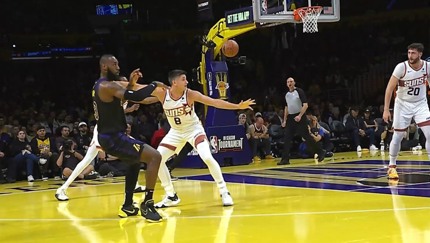 他身上到处都是眼！詹姆斯10大超神奇助攻