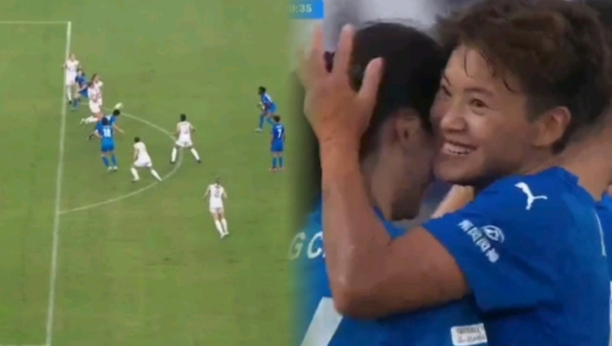 女足冠军杯：武汉江大1-0绝杀！进球被判越位，裁判听VAR改判有效