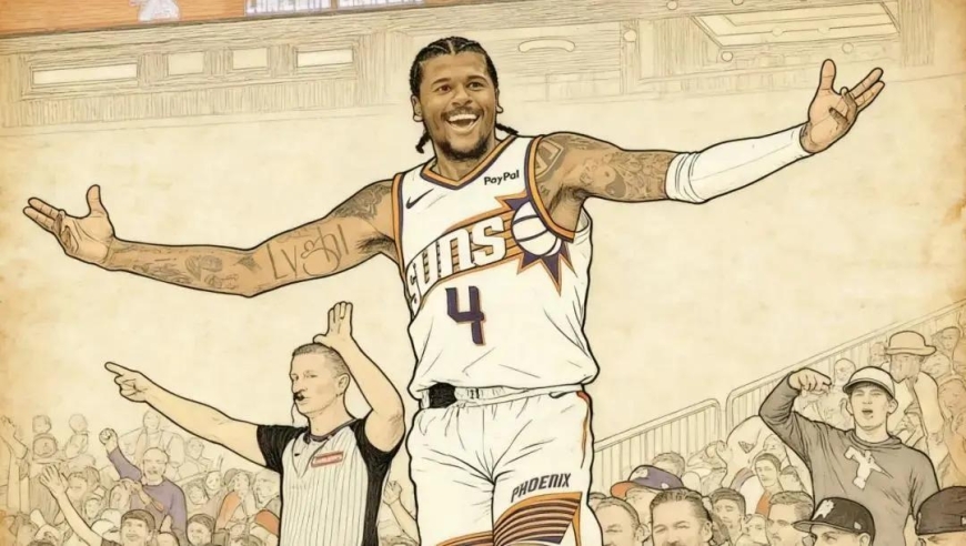 16投13分，三分7中1！上限乔丹下限科比的天才后卫，就这个水平？