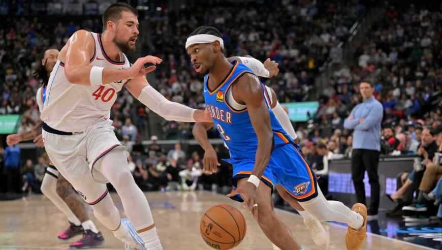 亚历山大三节30+12集锦 9次罚球被快船球迷嘲讽罚球机器