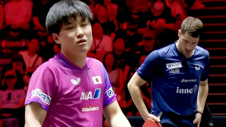 张本智和快哭了！爆冷输球呆若木鸡，被樊振东联赛队友逆转淘汰