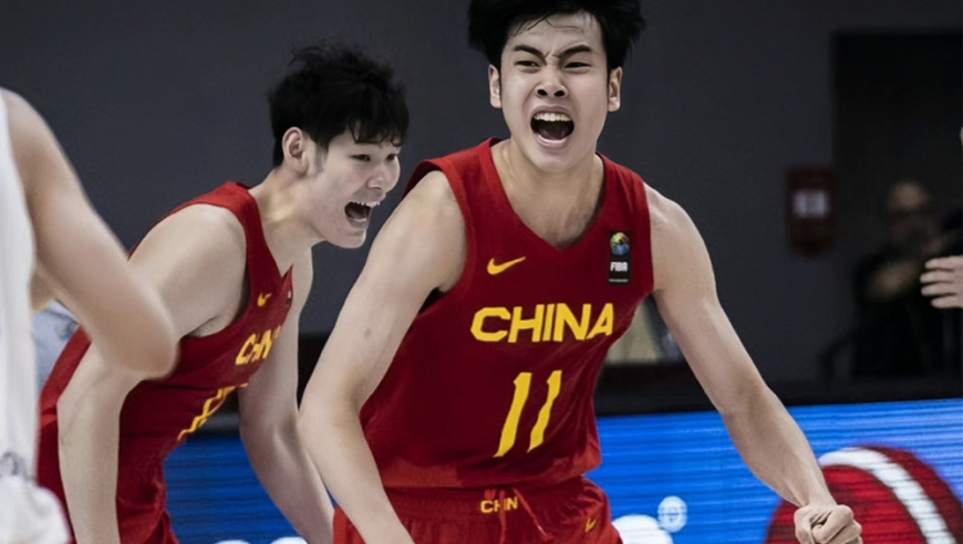 2分钟集锦！中国U19男篮胜美国复兴者，曲绍斌3“微调”收奇效