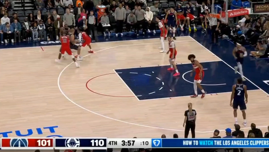 战神卡回归 回顾快船对阵奇才最后一刻