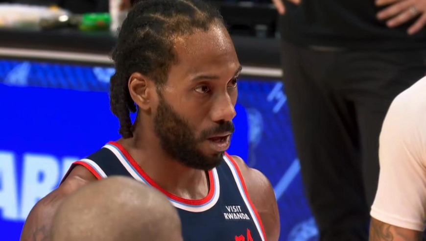 战神卡末节降临！莱昂纳德末节连轰11分 隔扣开拓者克林根太炸裂