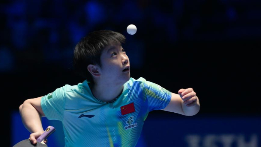 爆分鏖战！孙颖莎逆转局点14-12再胜陈熠 关键球发挥惊呆解说