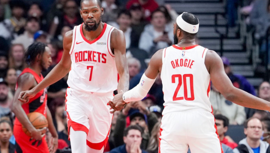 火箭实力榜飙升至第4！进攻效率联盟第一：三分命中率45.4%创纪录