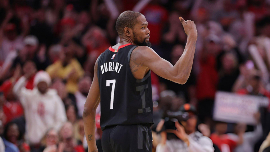 篮不住嘴丨杜兰特拯救火箭手刃老东家！他的绝杀回合藏着什么秘密？