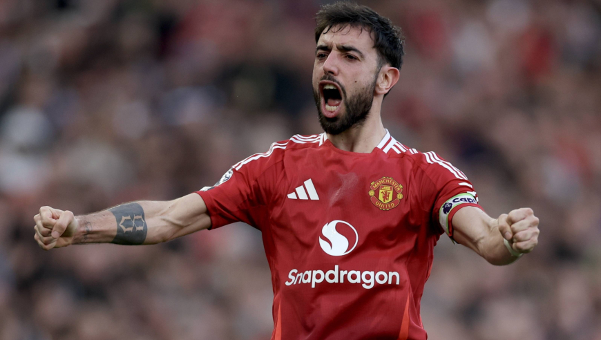 曼联2-0十人热刺集锦：B费、姆伯莫破门 罗梅罗直红离场