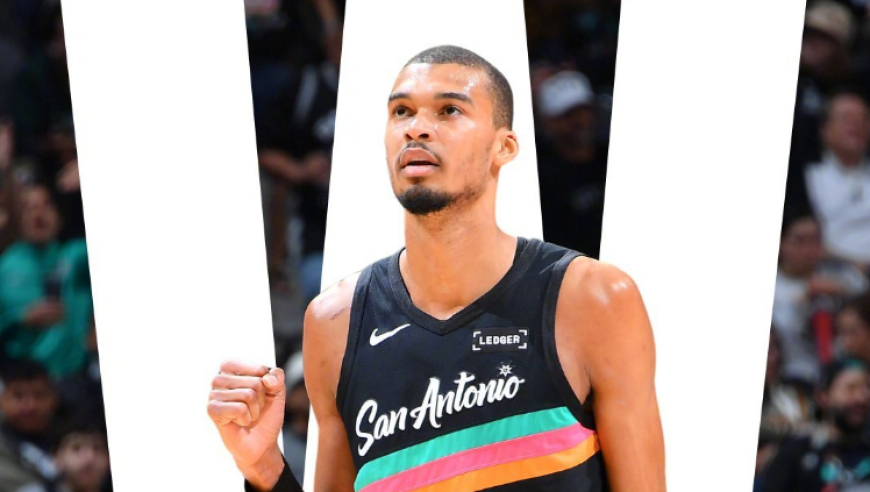 马刺8连胜送国王队史最长16连败 文班28+15+6+4帽成队史第5人