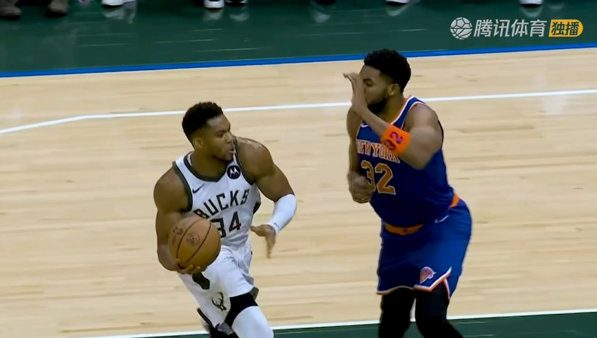 长知识了！字母哥五步上篮 按照NBA规则竟然不算走步