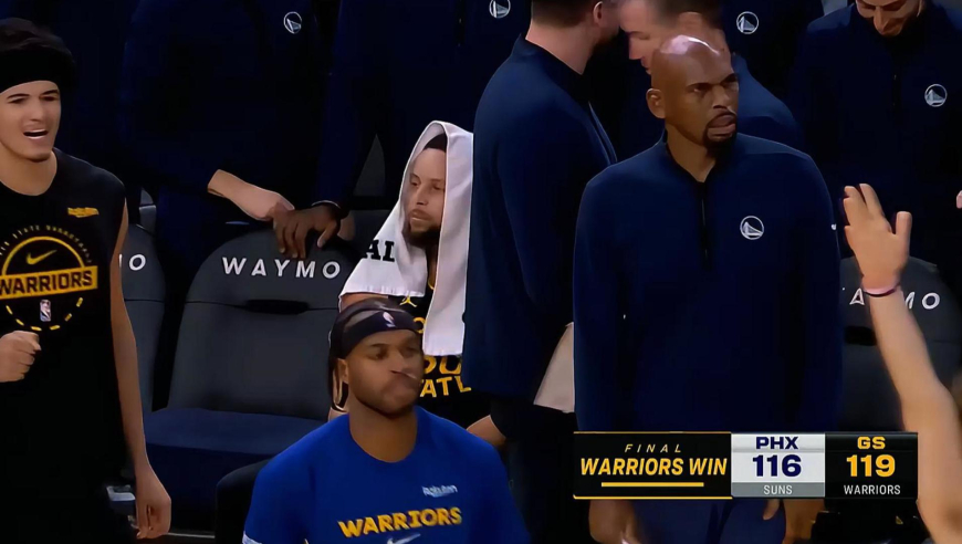 勇士太阳最后一分钟：巴特勒与布克互打2+1 库里关键上篮定胜局