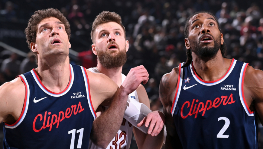 加兰观战！快船重磅交易后33分惨负骑士！米切尔29+9莱昂纳德25+8