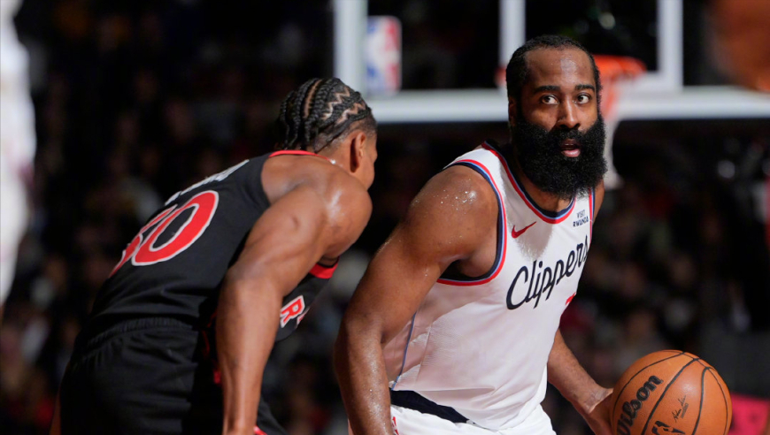 快船5连胜重返前十！一口气获4大利好：小卡缺阵哈登31+10太硬气