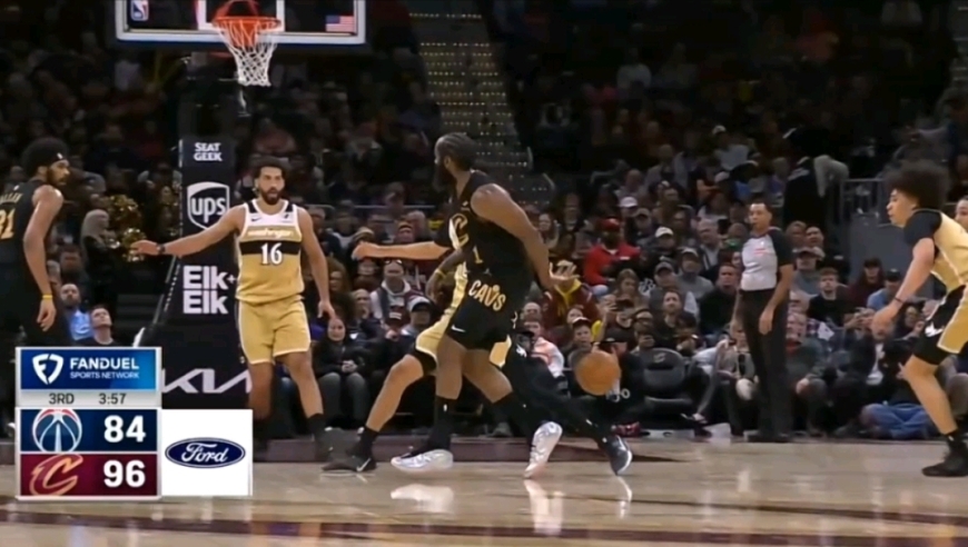 11助攻的喂饼大师!回顾哈登骑士主场对阵奇才精彩表现