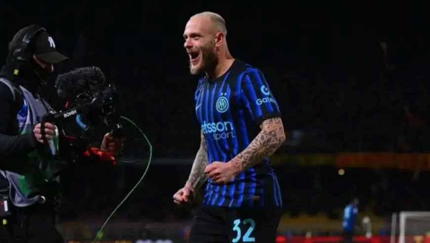 意甲：国米2-0客胜莱切 姆希塔良、阿坎吉破门 迪马尔科送助攻