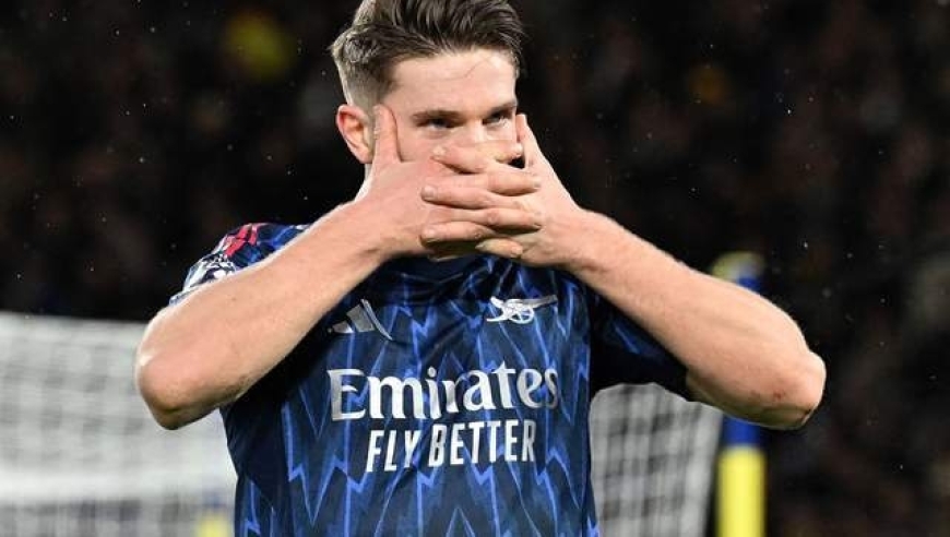 4-0！1.4亿超巨缺战，哲凯赖什7战造6球，阿森纳大胜，静候曼城犯错