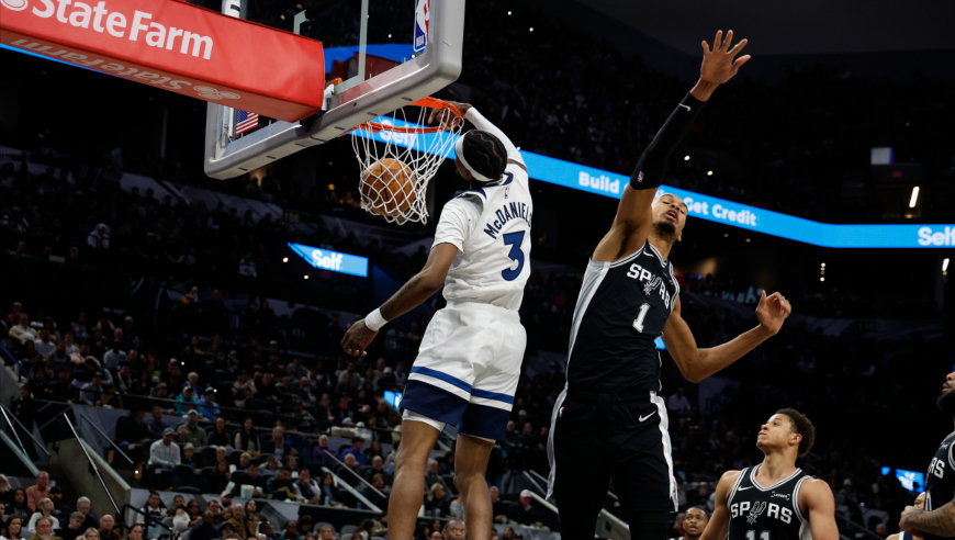 最后20秒太戏剧！华子极限三分 尚帕尼两罚全丢文班违例给绝平机会