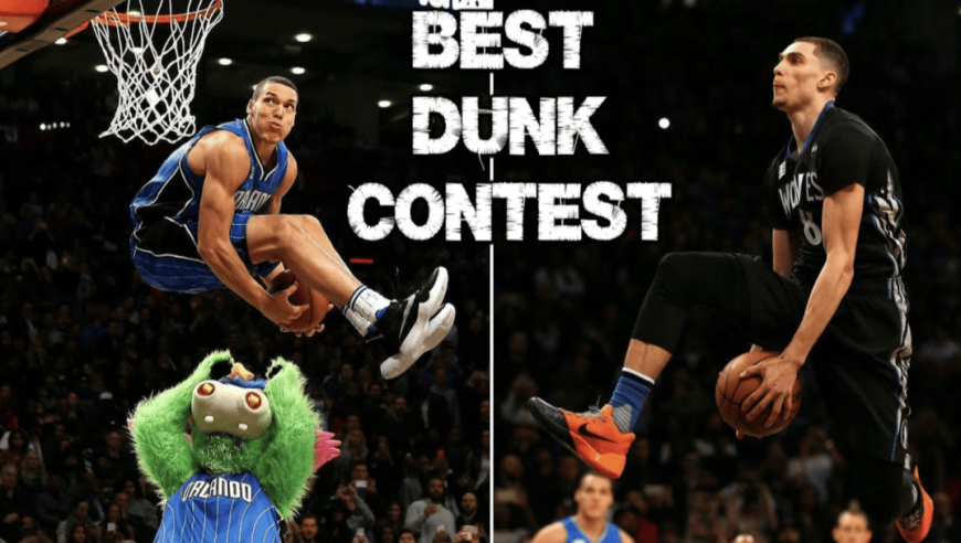 16年扣篮大赛决赛：拉文戈登7个满分惊艳四座 奥尼尔冒汗库里麦迪疯狂