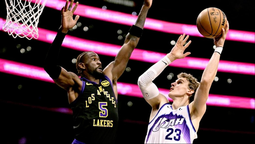 西部第二争夺战！湖人客场打爵士前瞻，艾顿能否延续20+10神迹