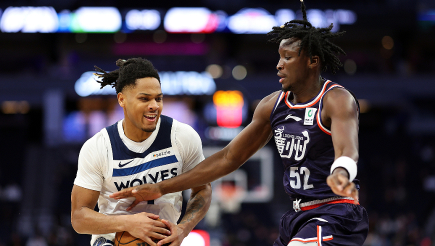 NBA季前赛：广州60分惨败森林狼 连续三场惨败且狂输138分