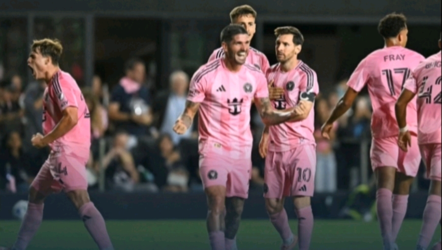 首进总决赛！梅西助攻阿连德帽子戏法，迈阿密5-1纽约城