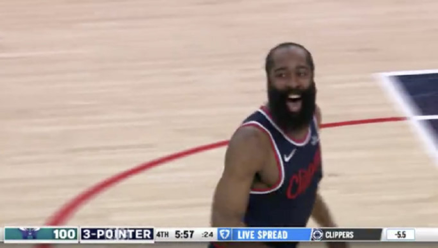 克星！快船交锋16连胜黄蜂：12战10胜北伐 登卡67分迎里程碑